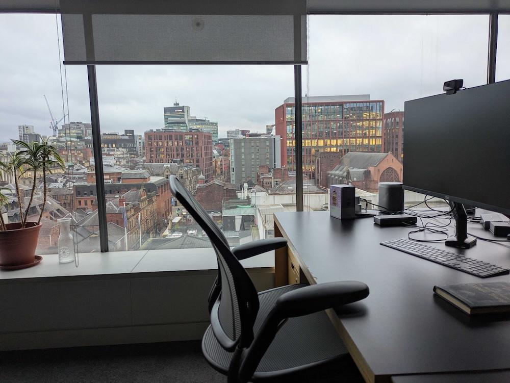 The view from my current desk